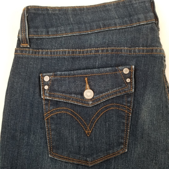 Levis 526 Women's Slender Boot Cut Jeans Size 12 S/C Very Good Condition - Picture 8 of 15